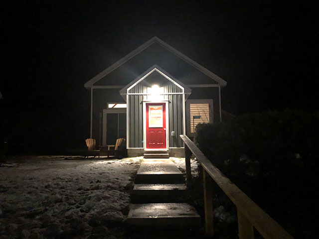 The Rental at night The Rental at night