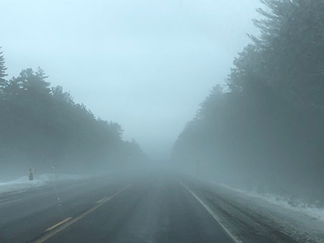 Some foggy drives Some foggy drives