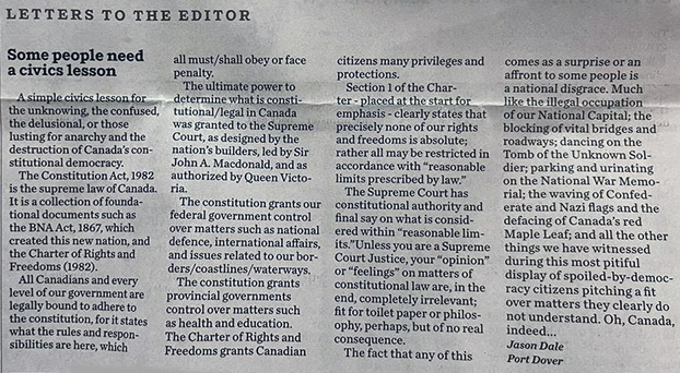 Constitutional clarity. Constitutional clarity.