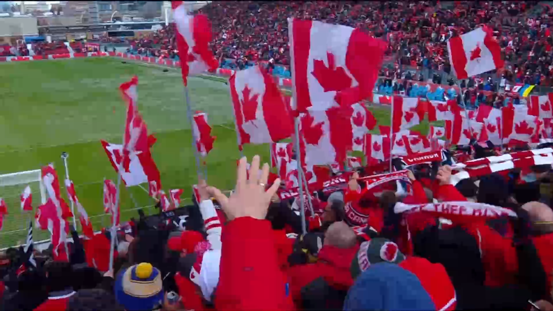Record crowd at BMO! Record crowd at BMO!