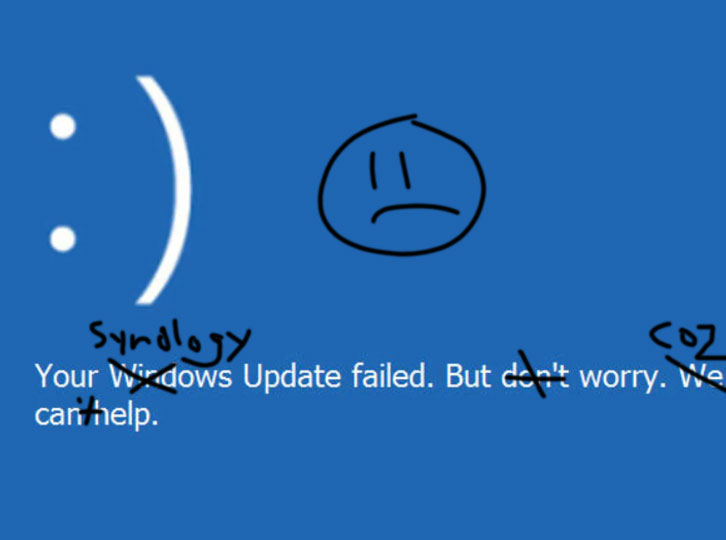 Update FAIL