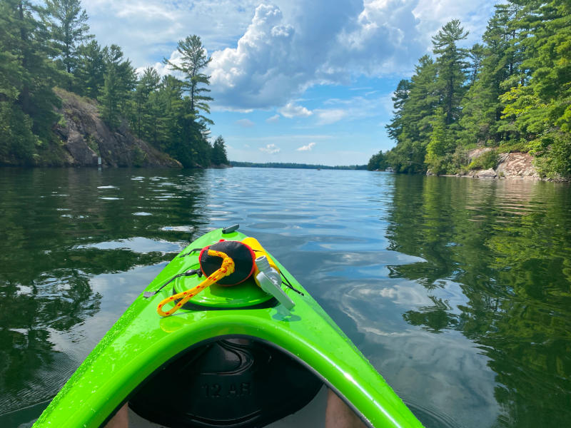 Some great water to paddle