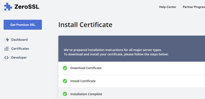 Zero chance of having HTTPS Zero chance of having HTTPS