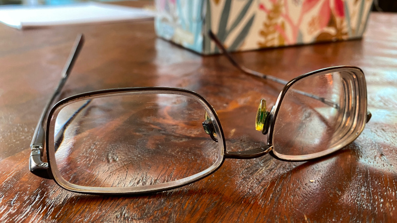 Worn down glasses Worn down glasses