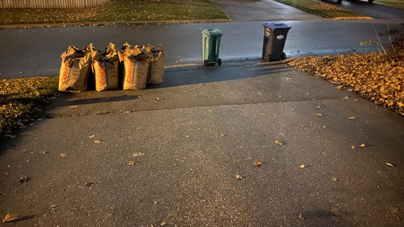 Yes, Winter is coming. But first we have clear out all the Fall... Yes, Winter is coming. But first we have clear out all the Fall...