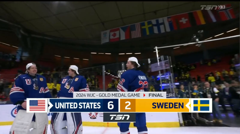 U.S. takes Gold