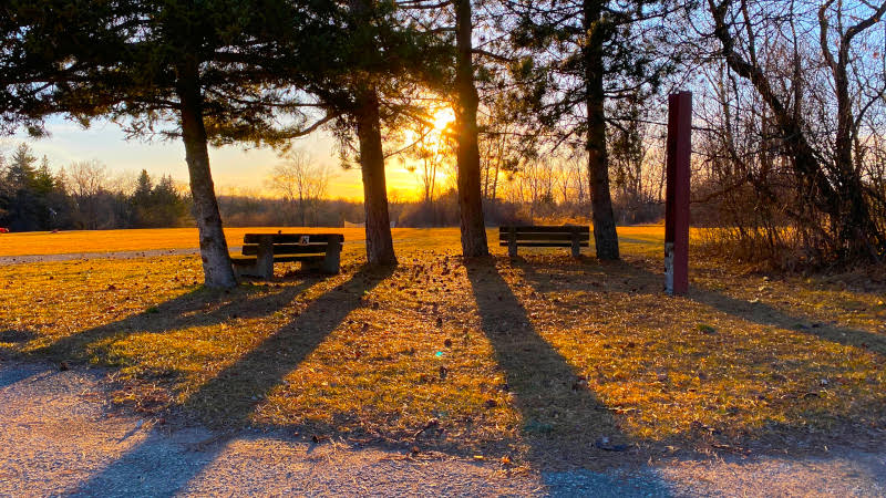 Sunset and Shadows