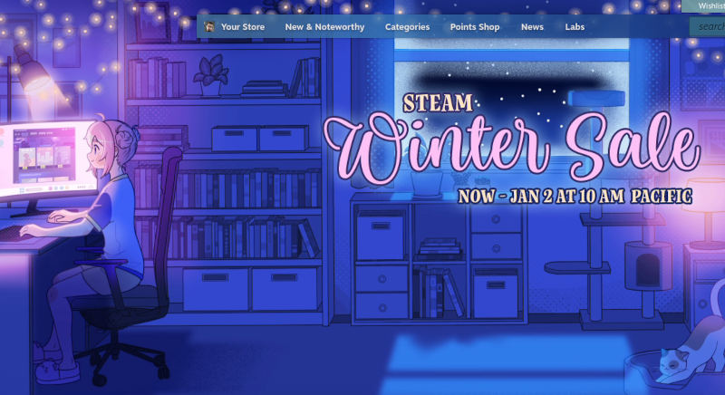 Another Steam Sale. Lovely graphic. Another Steam Sale. Lovely graphic.